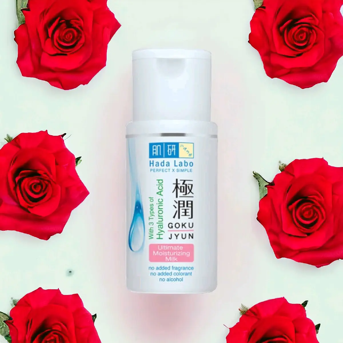 Hada Labo Gokujyun Ultimate Moisturizing Milk 100 ml Kontrol Minyak Moisturizer Hyaluronic Acid