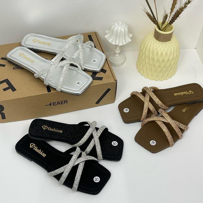 Dép Nữ XOÀN CHÉO Thời Trang, Quai Ngang Slipper Sandal DéP dép hồng đôi  dép
