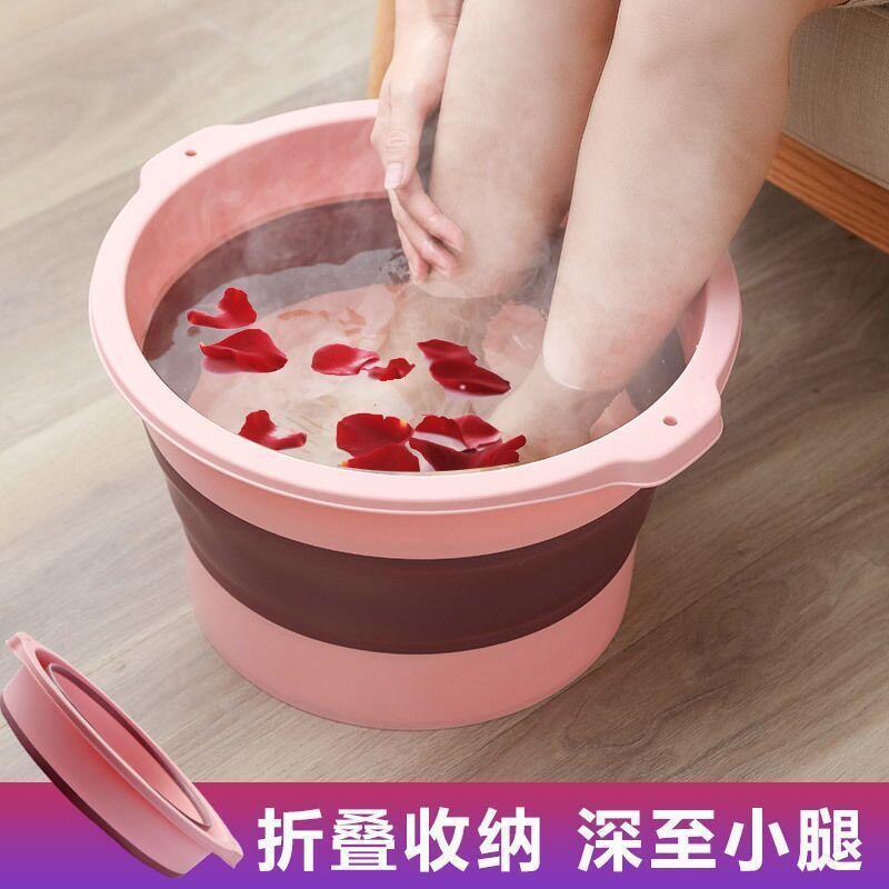 Product Introduction of Big Promotion Foldable Foot Bath Massage Foot Bath Portable Thermal Insulation Foot Bathtub Thickened Heightened Bucket Foot Bath Bucket 4