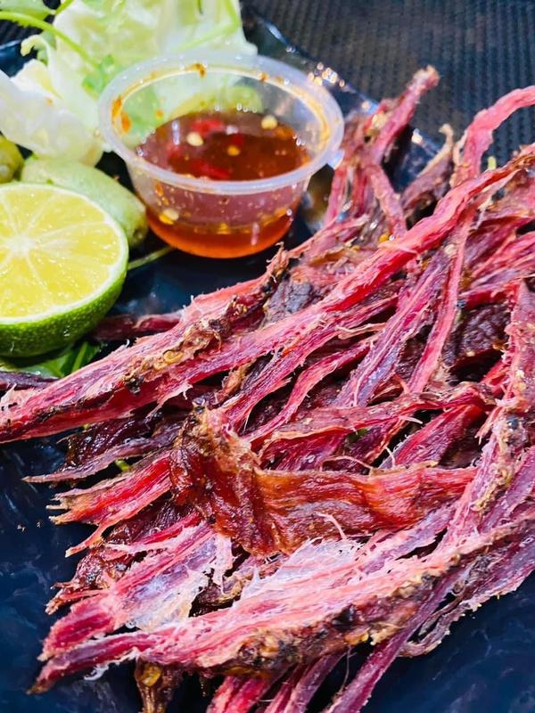1KG - THỊT LỢN GÁC BẾP HÀ GIANG + KÈM CHẨM CHÉO (2 GÓI) Thức Ăn Food Snack Ăn Vặt 3