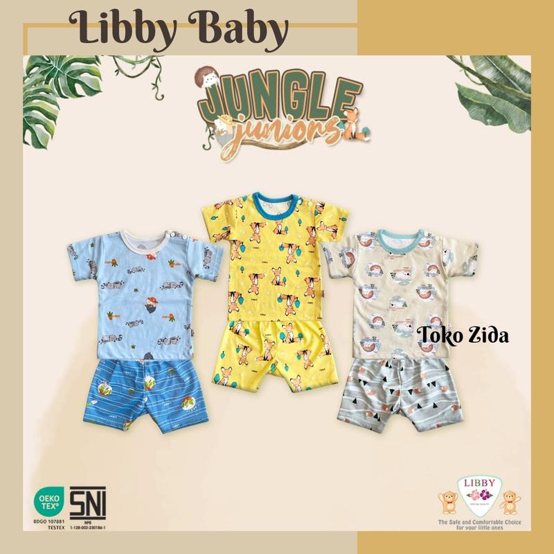LIBBY BABY MURAH SETELAN OBLONG PENDEK BAYI 0