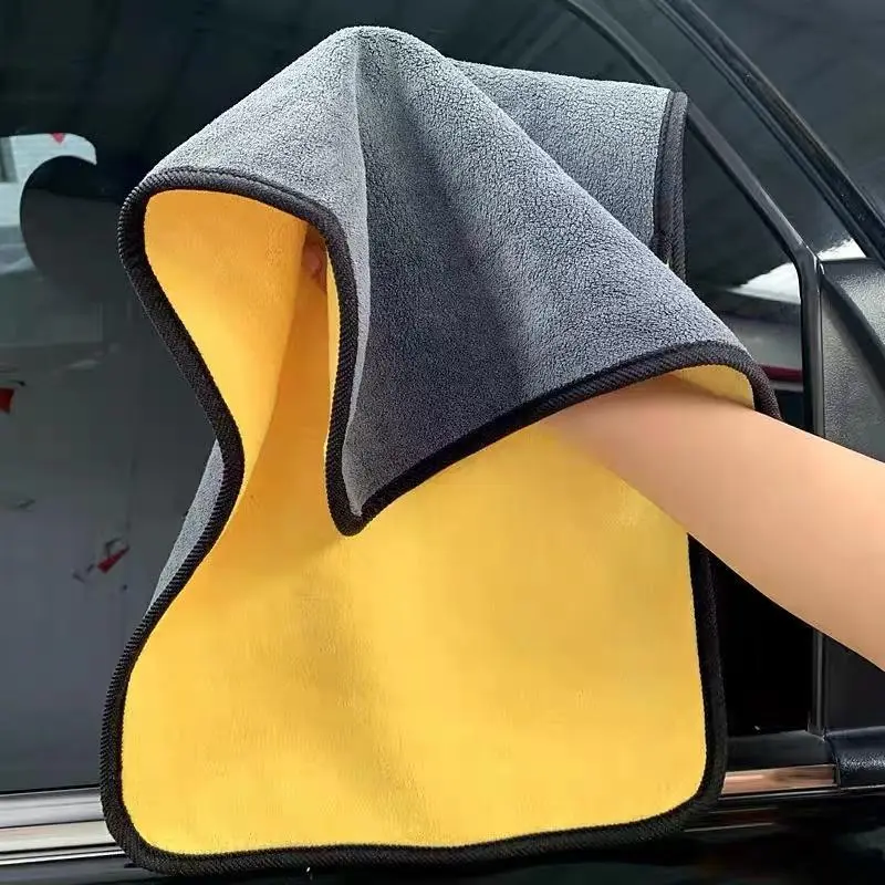 Car Wash Microfiber Towel, Car Cleaning Towel, Cleaning Cloth for Car, Soft Absorbent Car Washing Cloth, Universal Auto Interior & Exterior Cleaning Towel, Car Accessories
