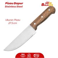 Gambar HomeBalance - Pisau Dapur Stainless Serbaguna Steel Tajam, Anti Karat, Pegangan Ergonomis  - A-202 dari Home Balance Kab. Tangerang 5 Tokopedia