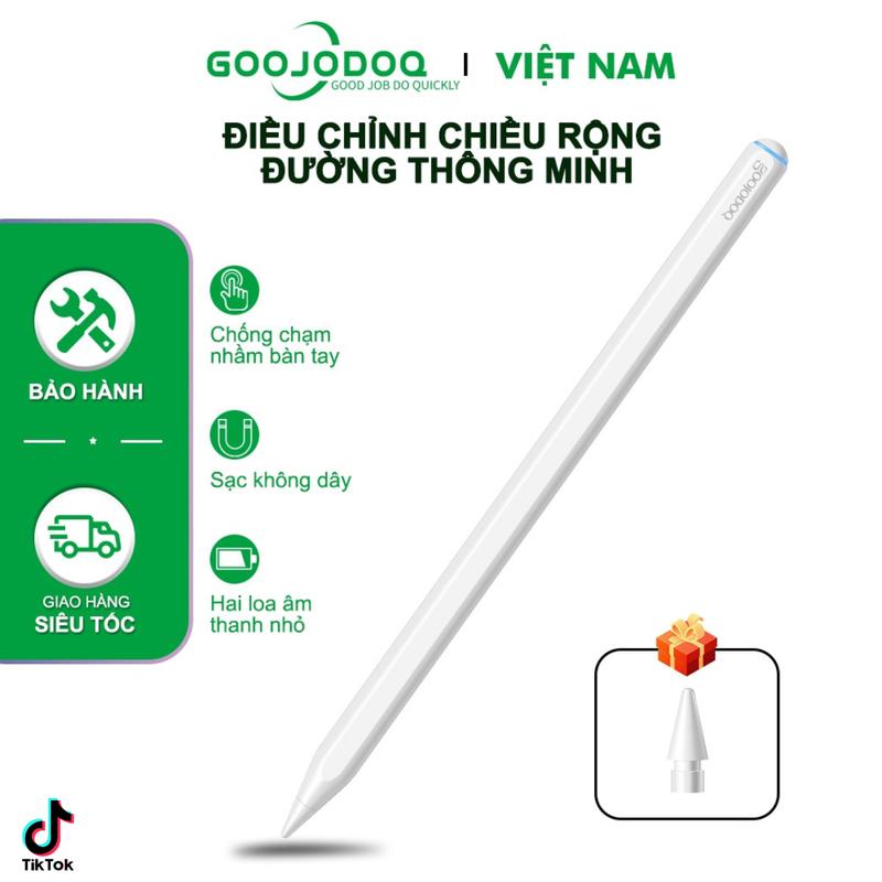 Bút cảm ứng GOOJODOQ GD13 2022 Phiên Bản Mới Sạc Không Dây Stylus Màn Hình Cảm Ứng Cho Ipad Air 4 Air 5 Pro 11 12.9 2021 2020 2018 2019 Phụ Kiện