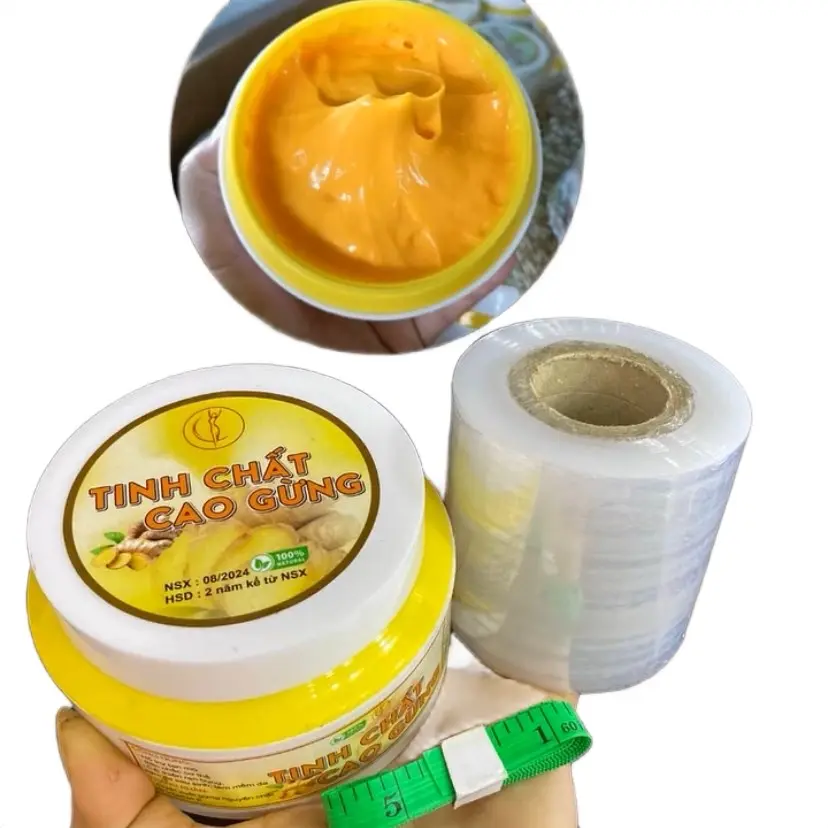 Combo 3 món_KEM CAO GỪNG 200gr ( ủ quấn ni lông+dây đo) Nữ