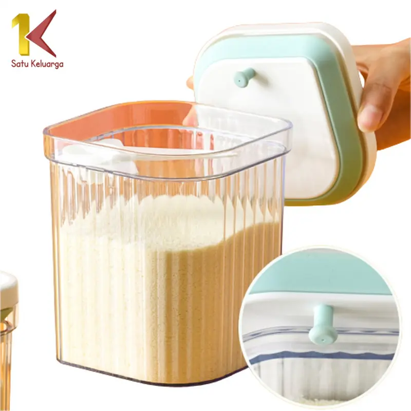 [COD] SK C763 Kotak Susu Bubuk Bayi Container Tempat Penyimpanan Wadah Serbaguna 8