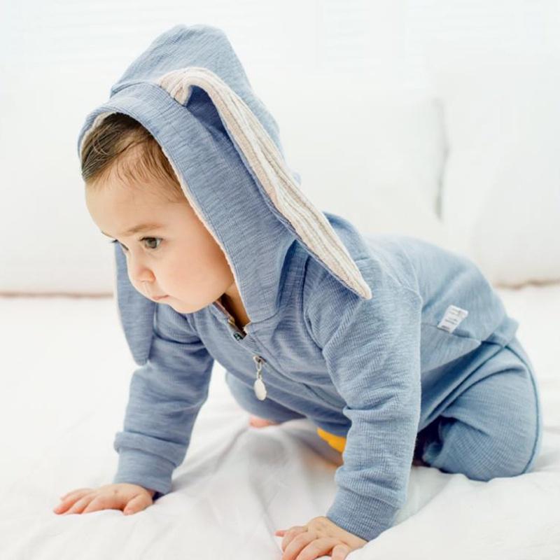 BabyBeeBoo Single Romper Kostum Baju Bayi Onesie Jumper Costum Baby Rabbit Zippersuit 3