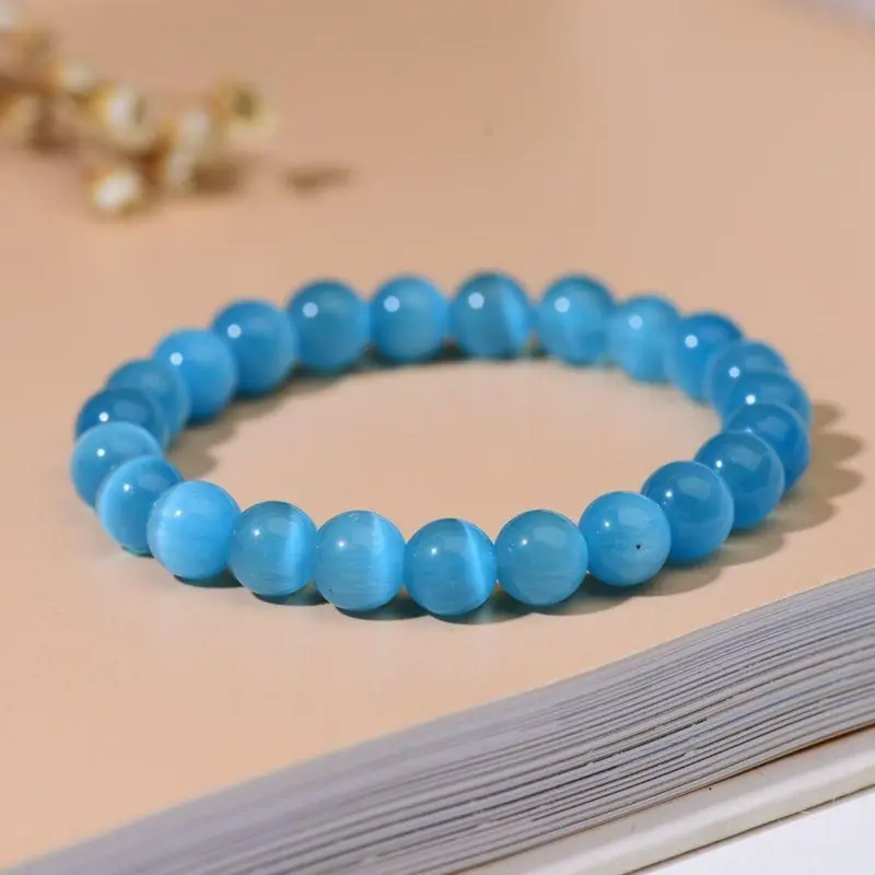 Vòng Tay Đính Cườm Opal, Đơn Giản Và Hợp Xu hướng, Thích Hợp Cho Phong Cách Joker Và Đi Lại, Đồ Trang Sức Cao Cấp, Vòng Tay Hợp Xu hướng 5