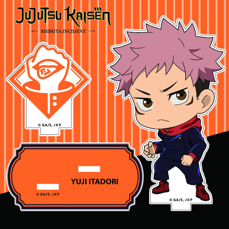 Mô Hình Standee Jujutsu Kaisen Acrylic Chibi | Toji Fushiguro, Ryomen Sukuna, Kento Nanami, Nobara Kugisaki, Yuji Itadori, Satoru Gojo P1 & P2, Geto Suguru | Anime Figure Decor Để Bàn, Trang Trí Góc Học Tập, Phòng Ngủ, Quà Tặng Fan JJK 5