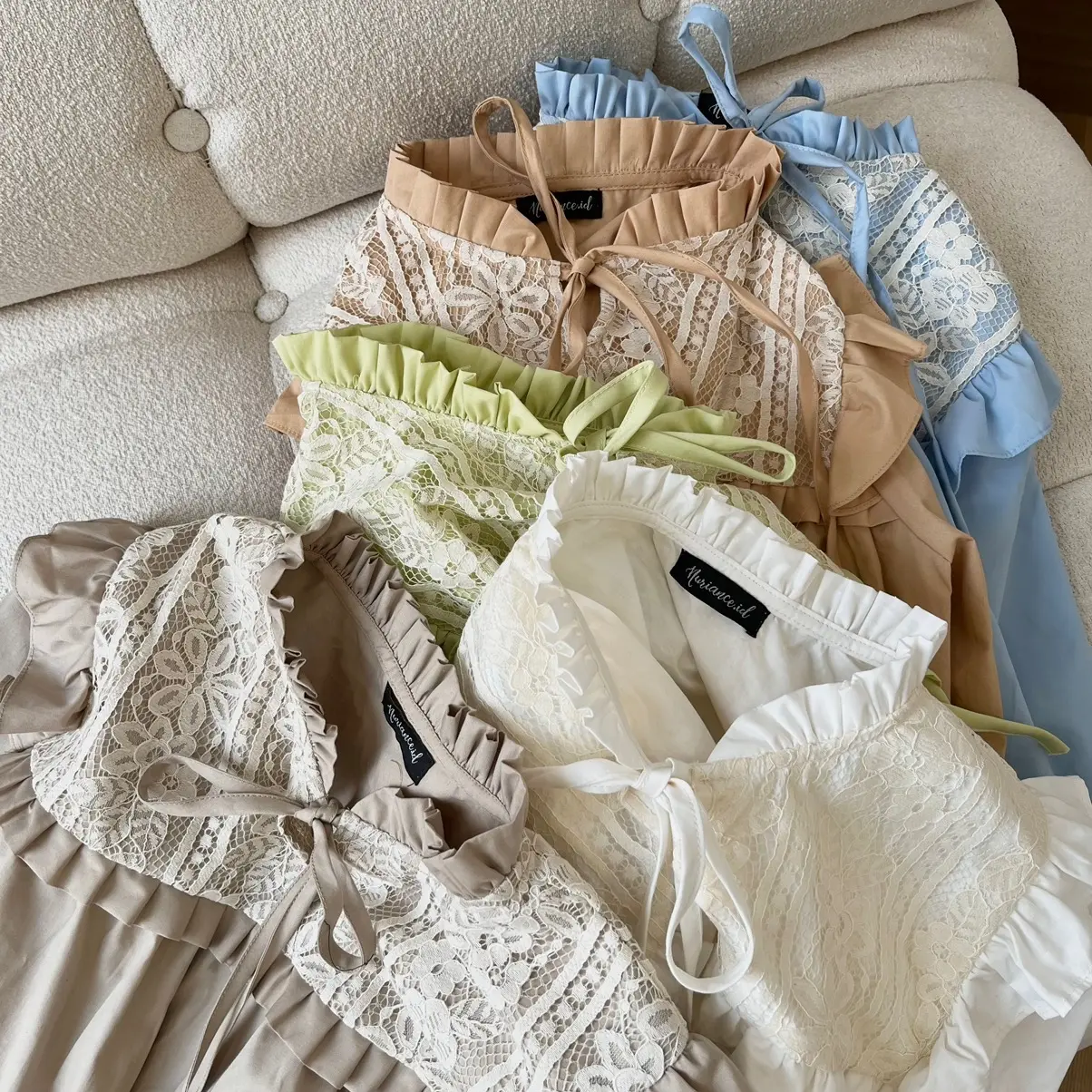 NURIANCE - Poppy blouse (Katun Bunga Santai Casual)