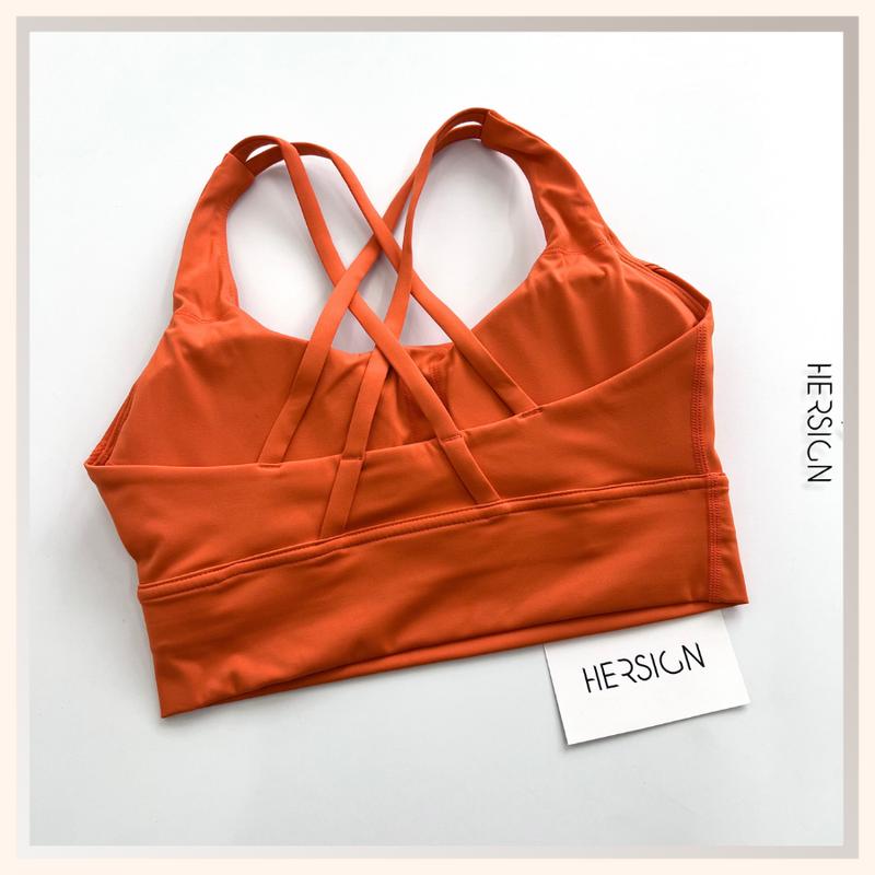 Product Introduction of Áo bra tập gym nữ Áo thể thao nữ tập yoga dây chéo lưng cao cấp HERSIGN-BRA34 13