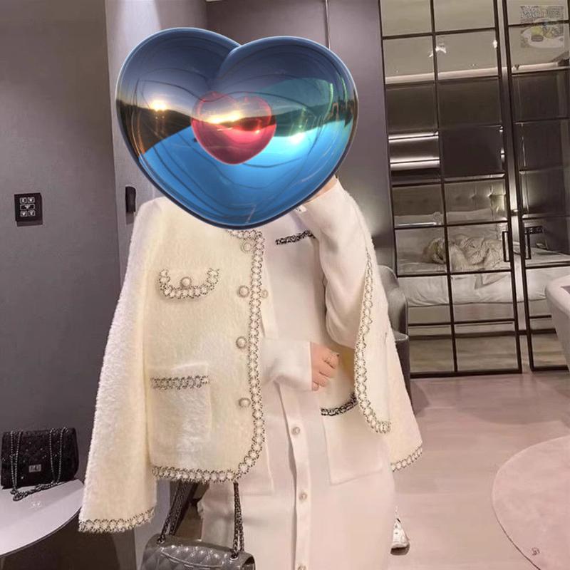 Áo Khoác Len Lông Chồn Cashmere, Áo Cardigan Len Ngắn Cho Nữ, Nhỏ Thanh Lịch Và Phong Cách, Thích Hợp Cho Mùa Xuân Và Mùa Thu, Thời Trang Nhật Bản Và Hàn Quốc, Thời Trang, Năm 2025 1