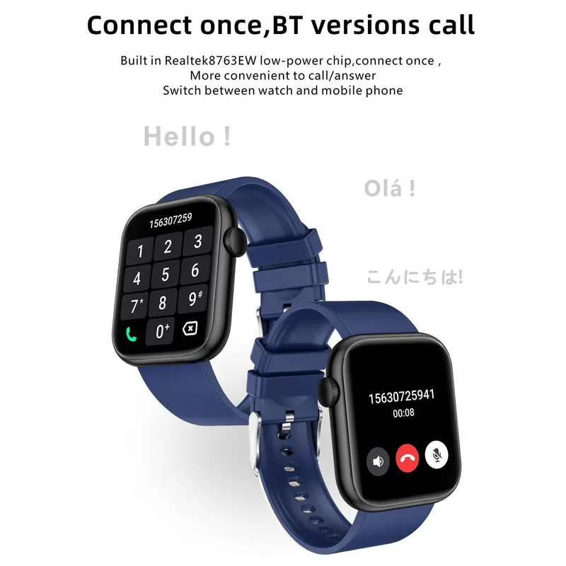 LIFEBEE Multifunctional Smart Watch, Fashion Digital Watch with Heart Rate Monitoring & Multiple Sports Modes, Waterproof Sports Watch for Women & Men, Stocking Fillers Gift 5