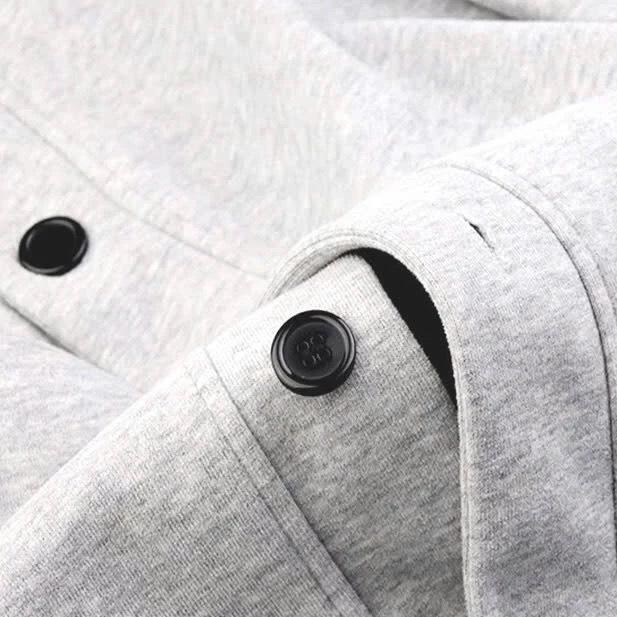 Áo Cardigan Local Brand Áo Khoác Nỉ Bông Cotton Nam Nữ Mặc Cực Trend Menswear Jacket 4