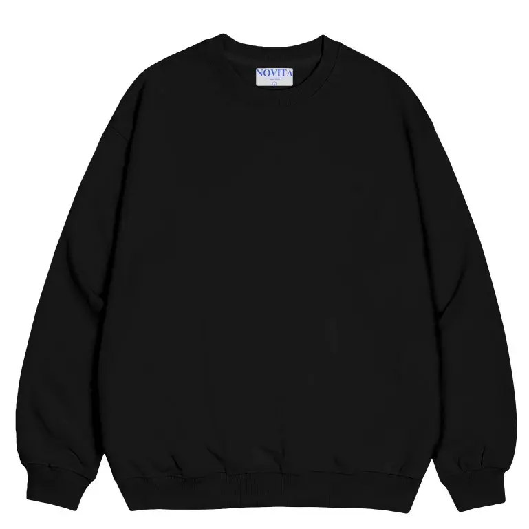 Áo Sweater Trơn Unisex Basic Nam Nữ 1