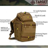 Gambar Tas Selempang Tactical 803 Sabado Army Gunung Hiking Import Original - Hitam dari TARGET MILITARY ID Kota Administrasi Jakarta Pusat 4 Tokopedia