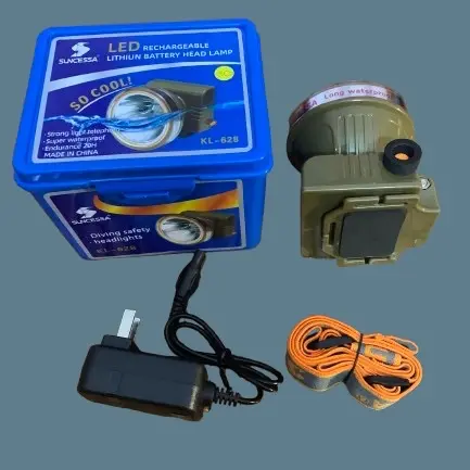 Đèn đội đầu SUNCESSA KL 628 chống nước, công suất 3.5w, pin dung lượng cao 4