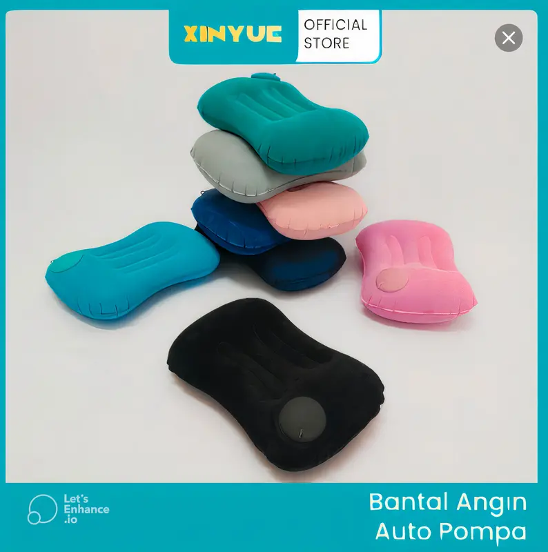 XINYUE Bantal Angin Pompa Otomatis Untuk Traveling Camping Portabel Praktis Portable 0