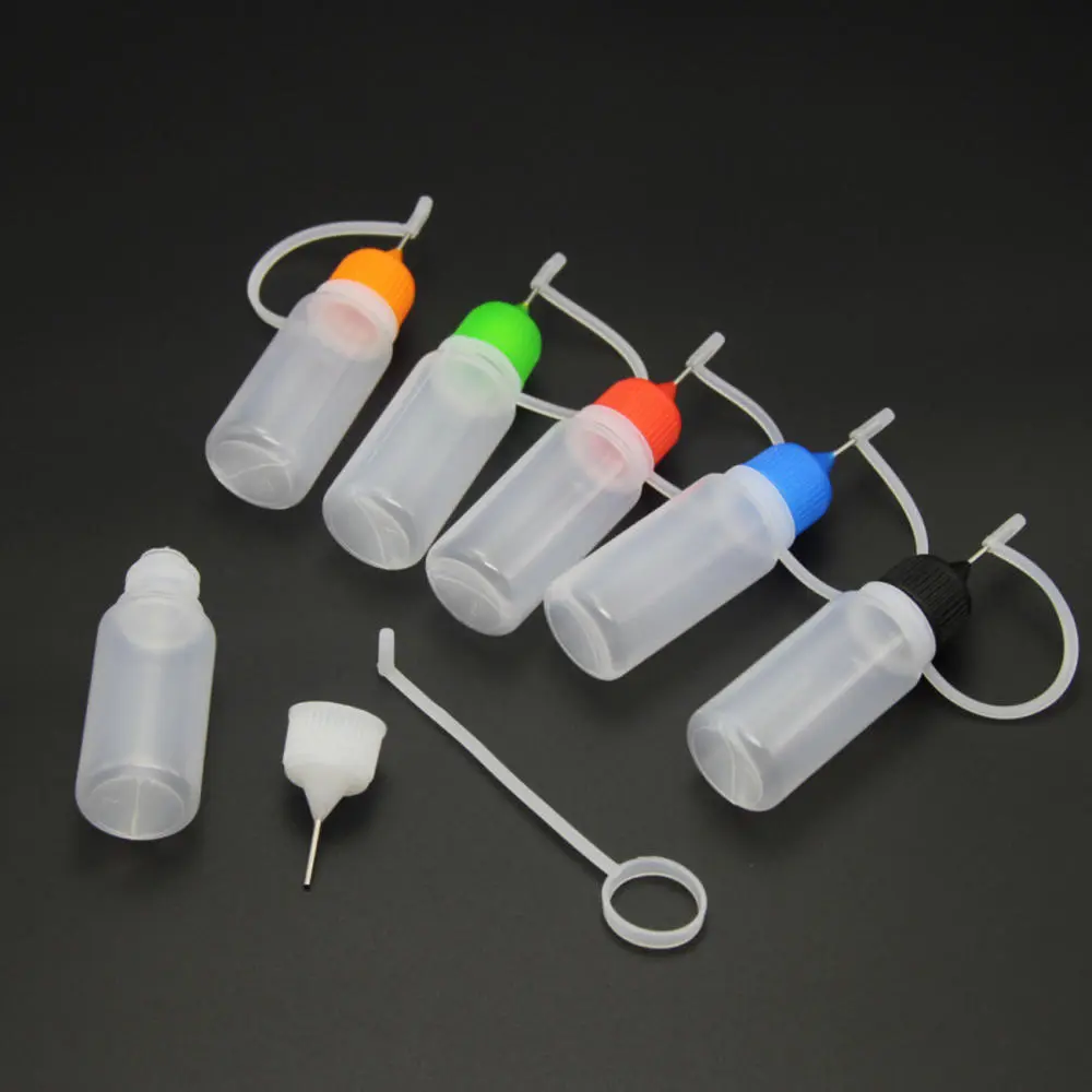 Ống nhỏ giọt bằng nhựa, có thể bóp, đầu nhỏ giọt chống rò rỉ, dung tích 10ml, chai kim, làm bằng vật liệu nhựa, ống nhỏ giọt chất lỏng mắt, thích hợp cho sử dụng trong phòng thí nghiệm