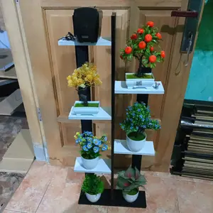 Rak Pot Bunga Hiasan Dekorasi Rumah Cantik Minimalis Serbaguna - WR1MT5