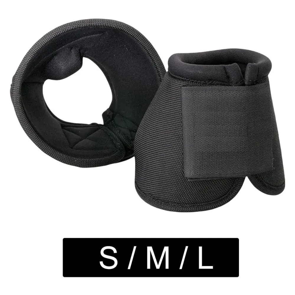 Classic Horse Bell Boot Anti Washable Maximum Protection and Comfort Tear Resistant Horse Hoof Guard Bowl for Pair Equestrian Equipment
