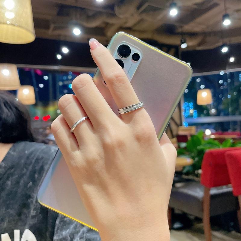 Nhẫn cặp đôi CDE Milgrain Ring CDE8003SV & CDE8004SV Couple Titan - Nhẫn nam Nữ Women Voi 7