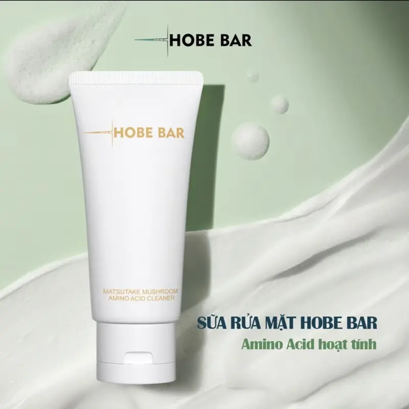[SKINCARE] Sữa Rửa Mặt Amino Acid HOBE BAR hỗ trợ làm sạch dịu nhẹ và dưỡng ẩm da dành cho cả nam và nữ (50ml) 0