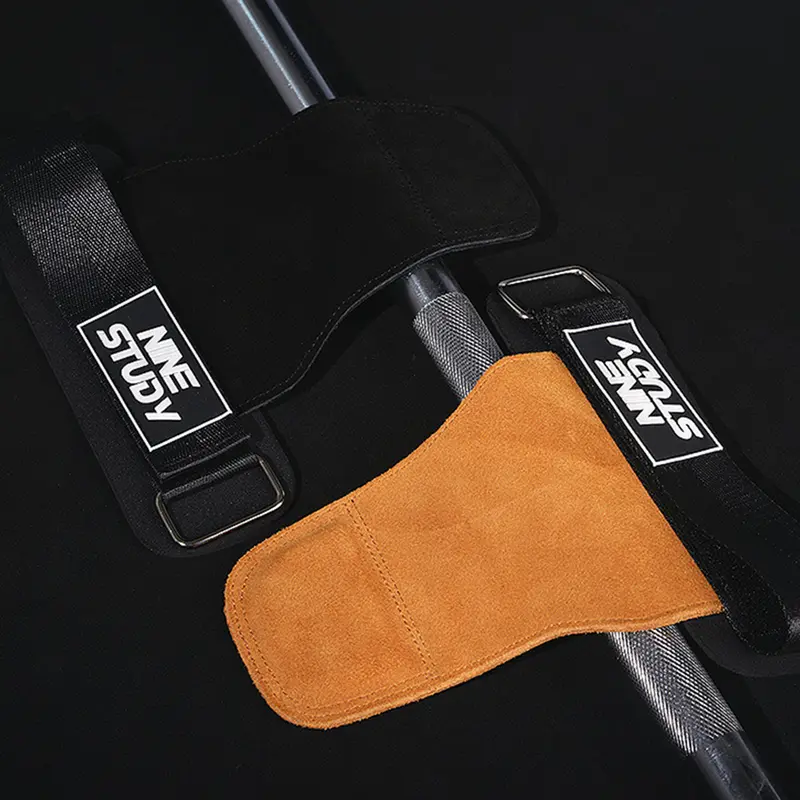 (1 đôi)Găng Tay Tập GYM, Dây kéo lưng Lifting Straps Nine Study đa năng hỗ trợ tập Gym, Deadlift, lên xà, nâng tạ 1