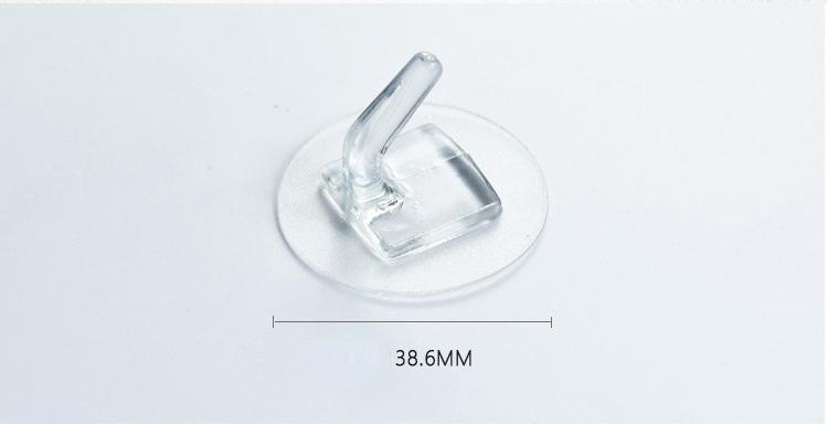Product Introduction of Móc Treo Tường Nhiệm Vụ Bằng Nhựa Trong Suốt, 20 / 5 Cái, Thích Hợp Cho Nhà Bếp, Phòng Tắm Và Văn Phòng, Lưu Trữ, Không Dấu Vết, Không Trầy Xước, Móc Dính Chống Thấm Nước 26