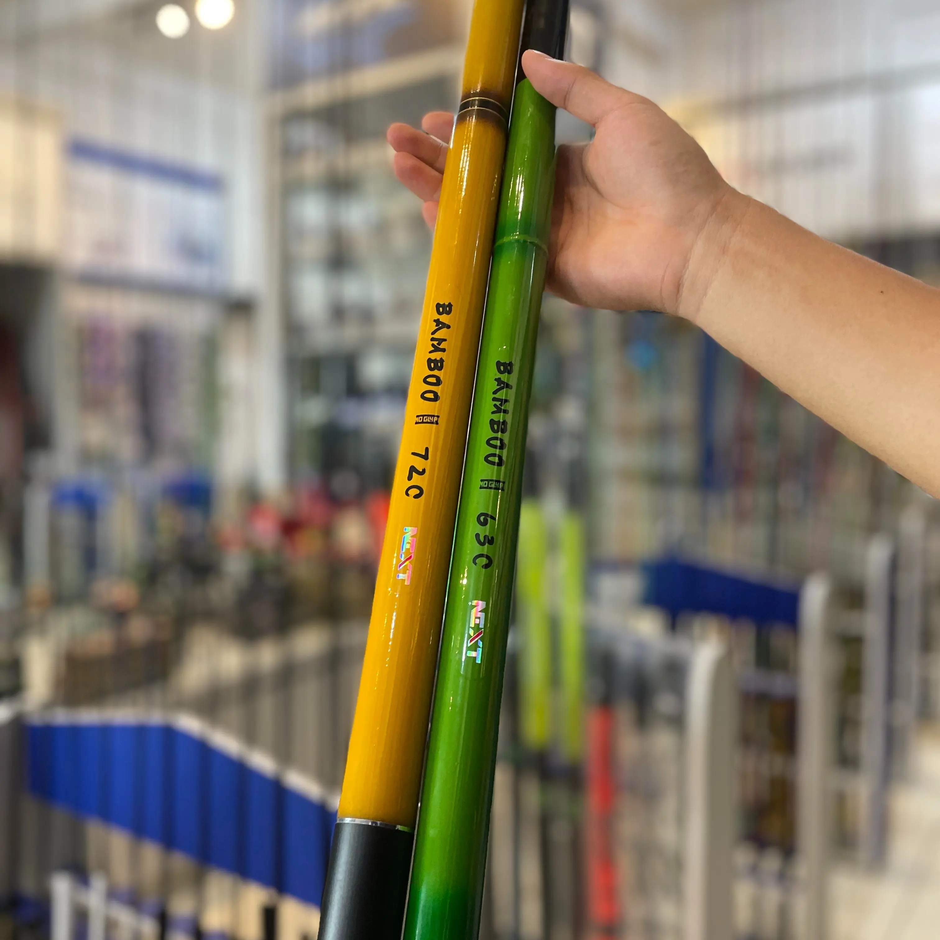 Joran Tegek Mancing Next Bambo Ruas Panjang 630 & 720 cm