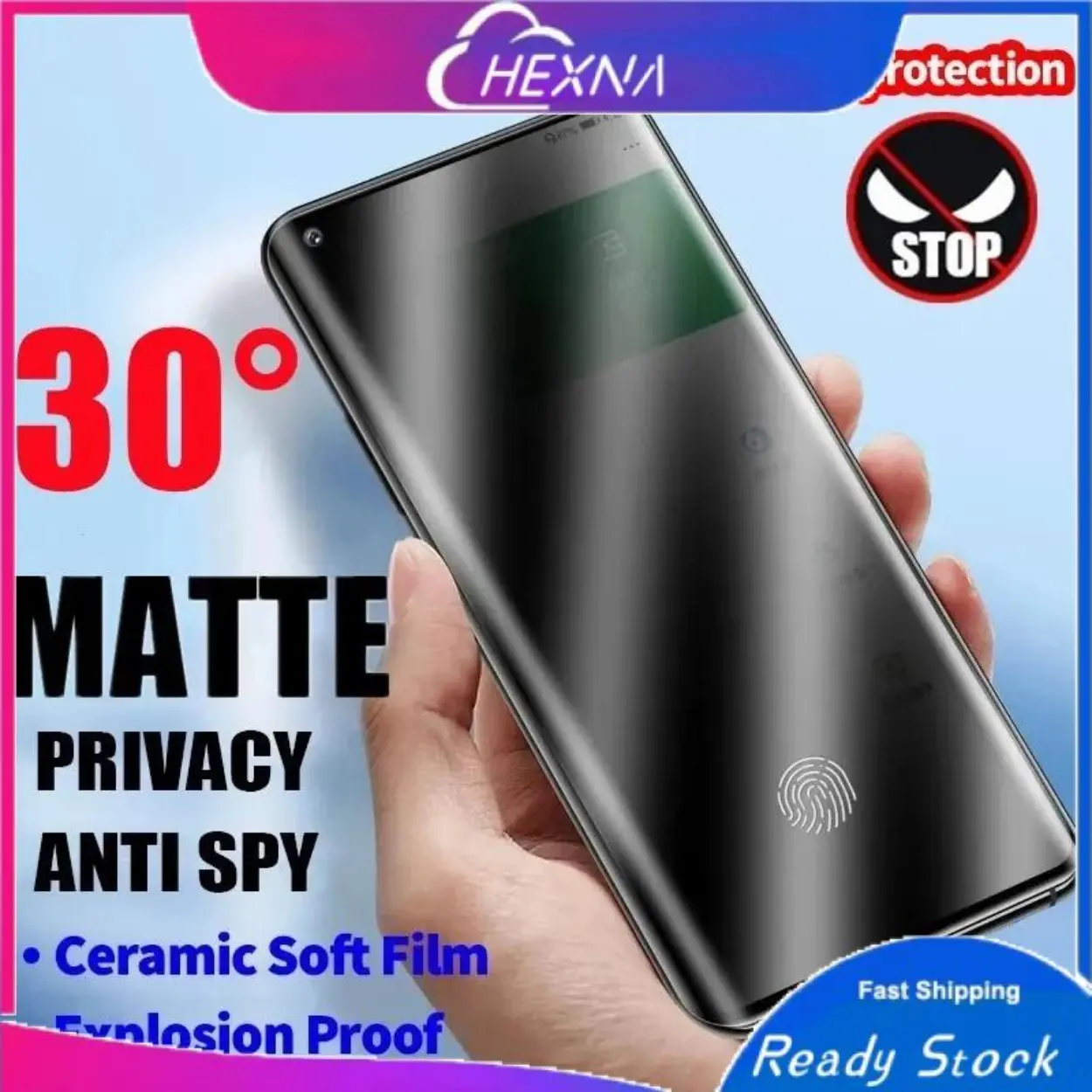 For Samsung S25 Ultra S24 Ultra S24 Plus S23 FE S23 S23 Ultra S22 Ultra S22 Privacy Matte Hydrogel Screen Protector film