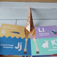 Gambar POP-UP ABC UNTUK BALITA (BUKU BAYI MULAI USIA 1+) - Pop-Up ABC dari Pustaka Hulwah - Islamic Books Kota Bandung 4 Tokopedia