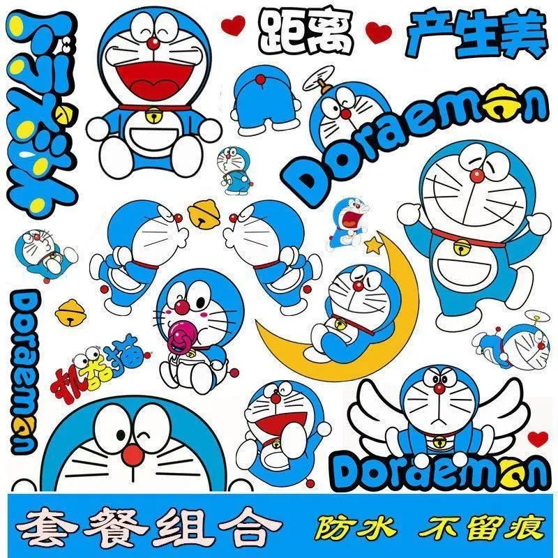Miếng Dán Chống Va Đập, Pokonyan Doraemon, Miếng Dán Chống Va Đập Điện, Thiết Kế Hoa Và Hoạt Hình, Miếng Dán Che Chống Trầy Xước, Chống Thấm Nước, Thích Hợp Cho Vỏ Xe Ô Tô Nhãn Dán Sticker