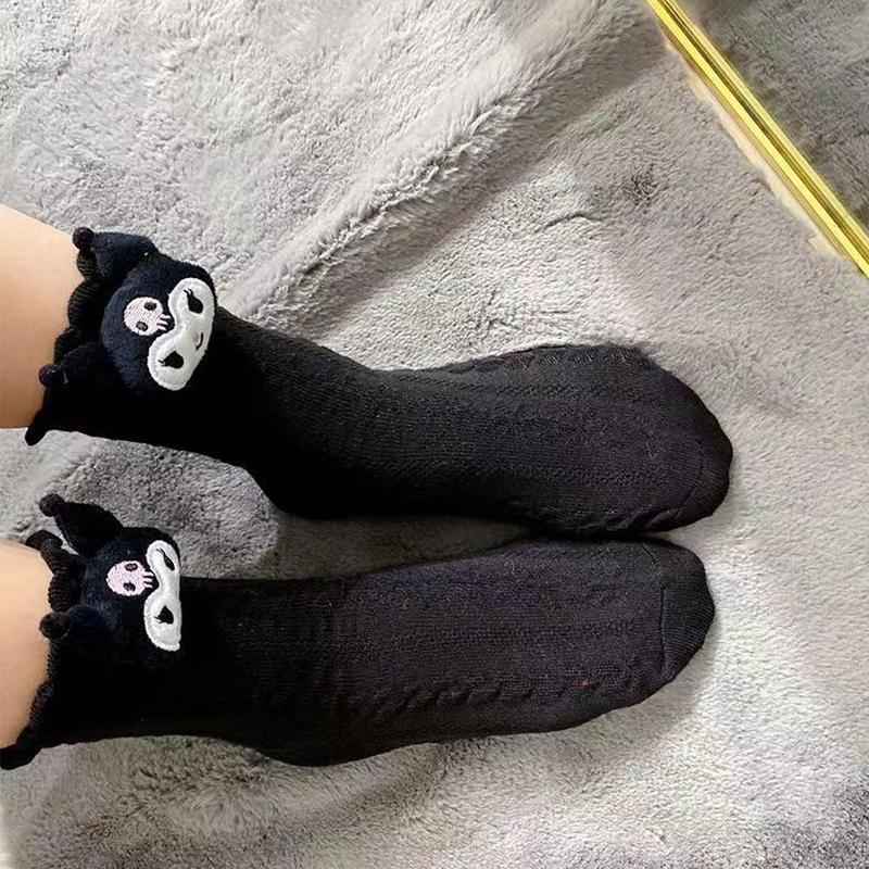 Product Introduction of Japanese Cute Pattern Socks Short Sweet Minimalist Cute Nong Socks F3W7 34