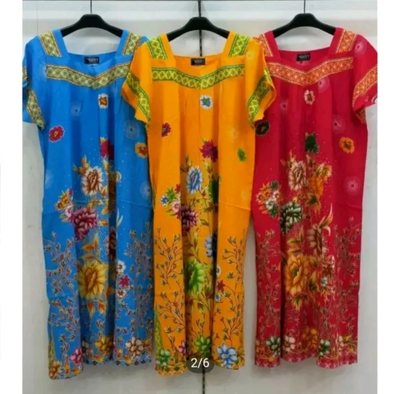 DASTER HENGKY MODEL SIKAK MOTIF BUNGA ABSTRAK#LD 120 4