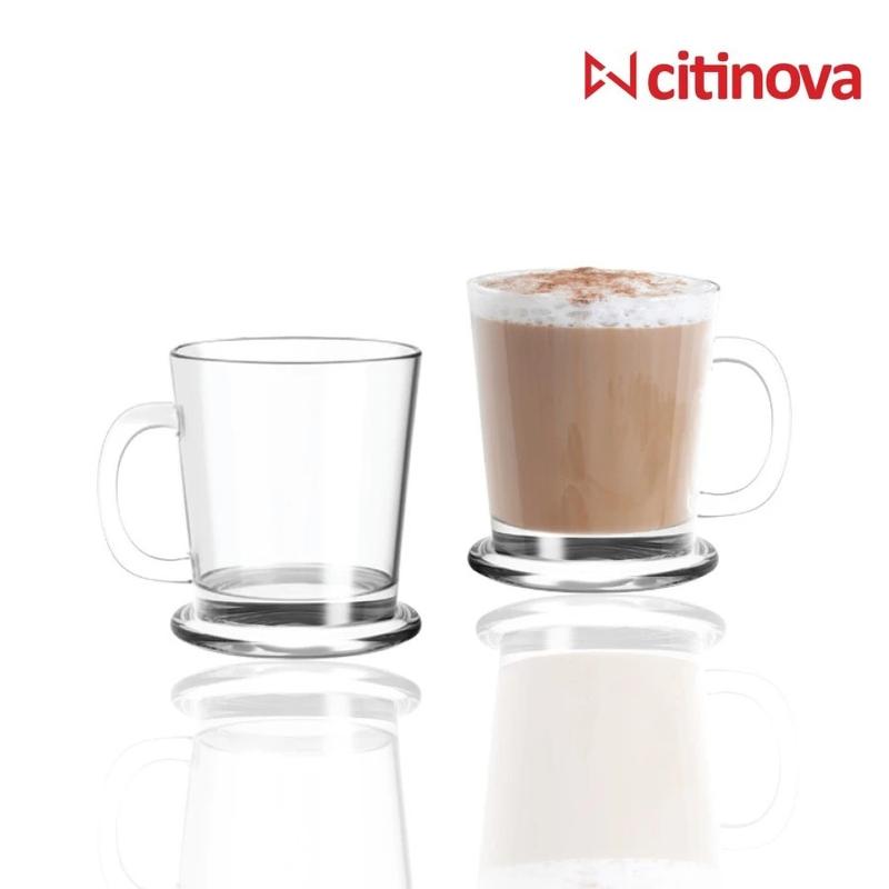 Product Introduction of Gelas minum Coffe gagang Arabica citinova Set off 6Pcs / Gelas Minum harian ... 7