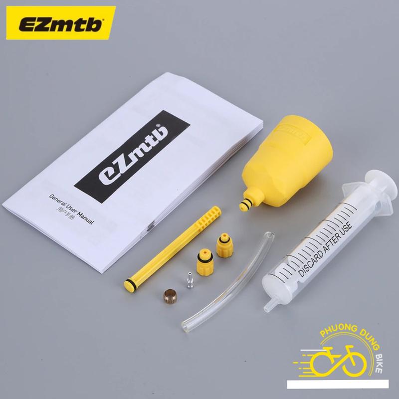 Bộ công cụ bơm phanh dầu thắng xe đạp Shimano, Tektro (BỘ MINI EZmtb 02)