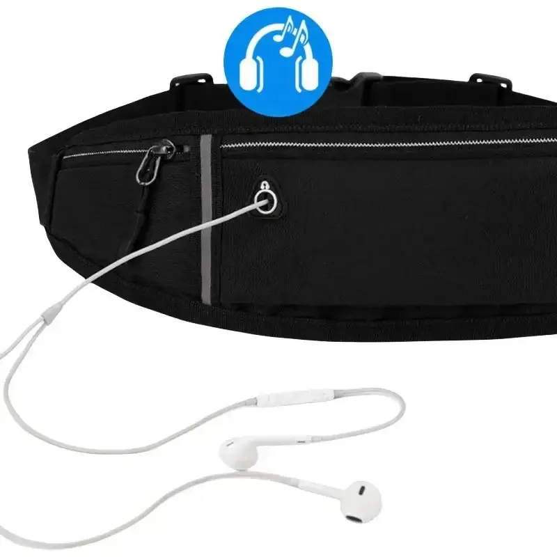 Professional Running Waist Bag Sports Belt Pouch Mobile Phone Case Men Women Hidden Pouch Gym Sports Bag Running Belt Waist Pack 4
