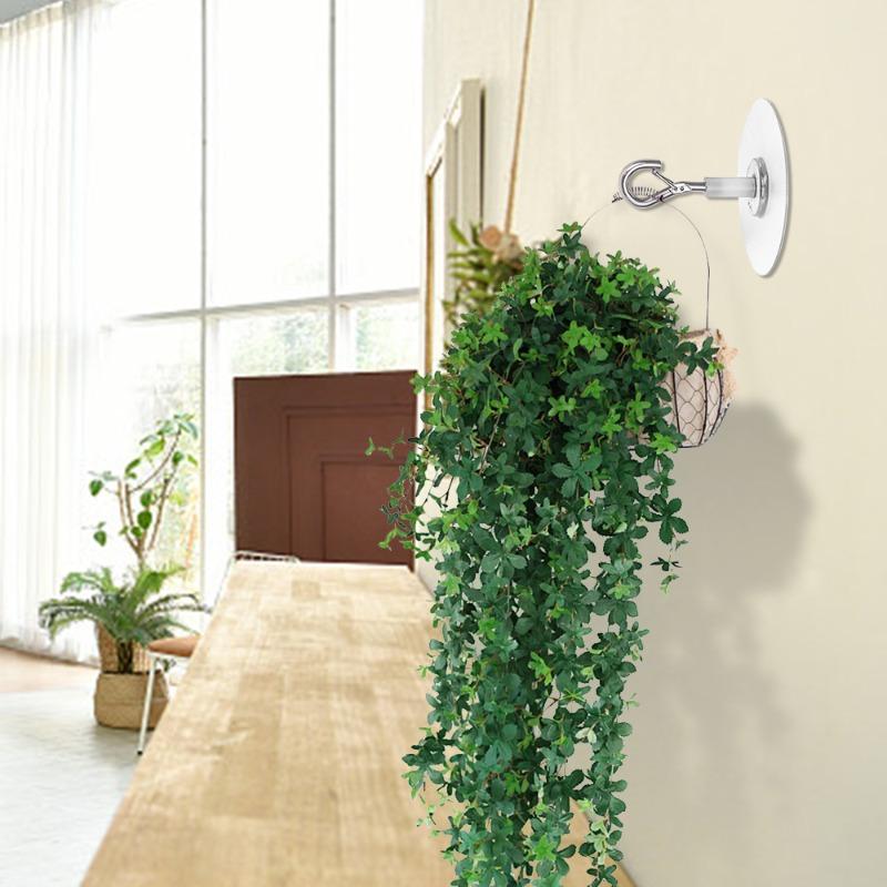 Product Introduction of Self-Adhesive Ceiling Hooks Strong Bearing Sticky Holder Kitchen Wall Key Hangers for Hanging Plants 28