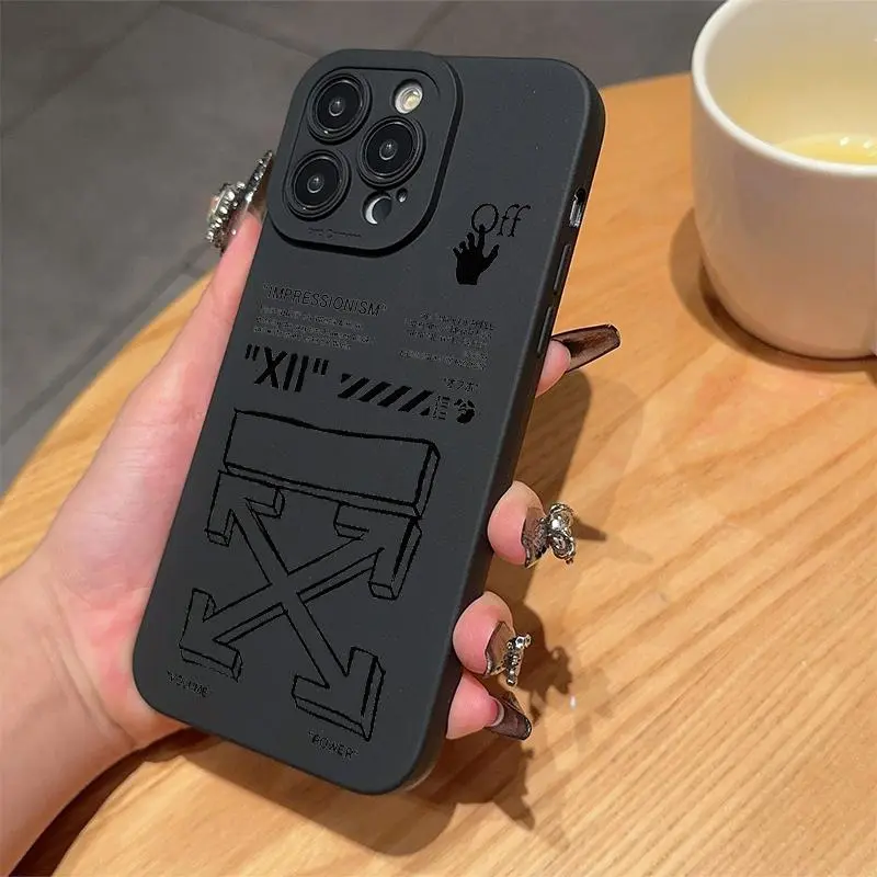 TPU Phone Case, Cross Pattern Phone Protective Cover, Phone Accessory Compatible with iPhone 11 12 13 14 15 Pro Max XR XS Max