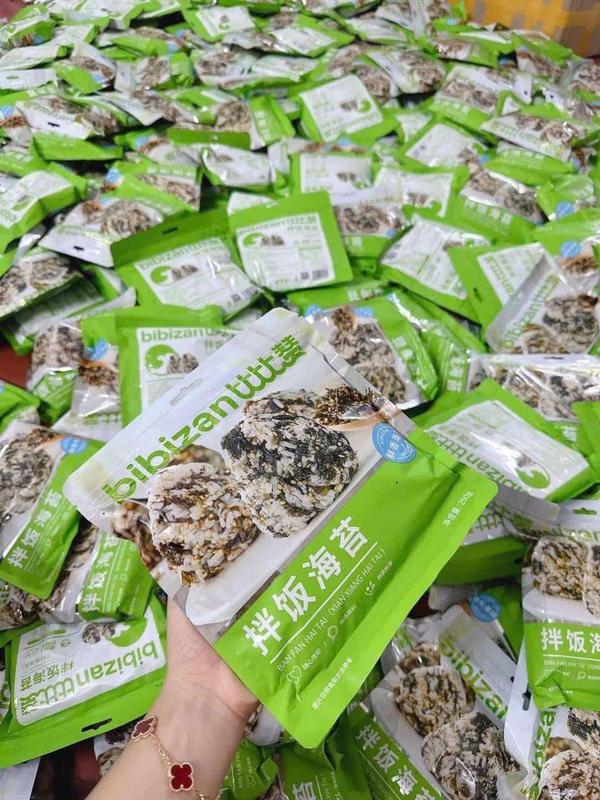( COMBO 2 TÚI ~ 500G) RONG BIỂN BIBIZAN TRỘN CƠM ĂN LIỀN SIÊU NGON ( 1 TÚI 250G) 1