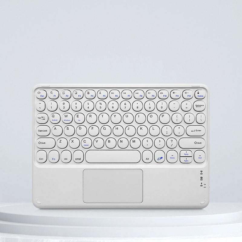 Product Introduction of Universal Laptop Computer Ultra Thin 78 Keycaps PC Tablet Desktop Rechargeable 5.0 Touch Keypad Wireless Keyboard Touchpad Keyboard Bluetooth Keyboard 13