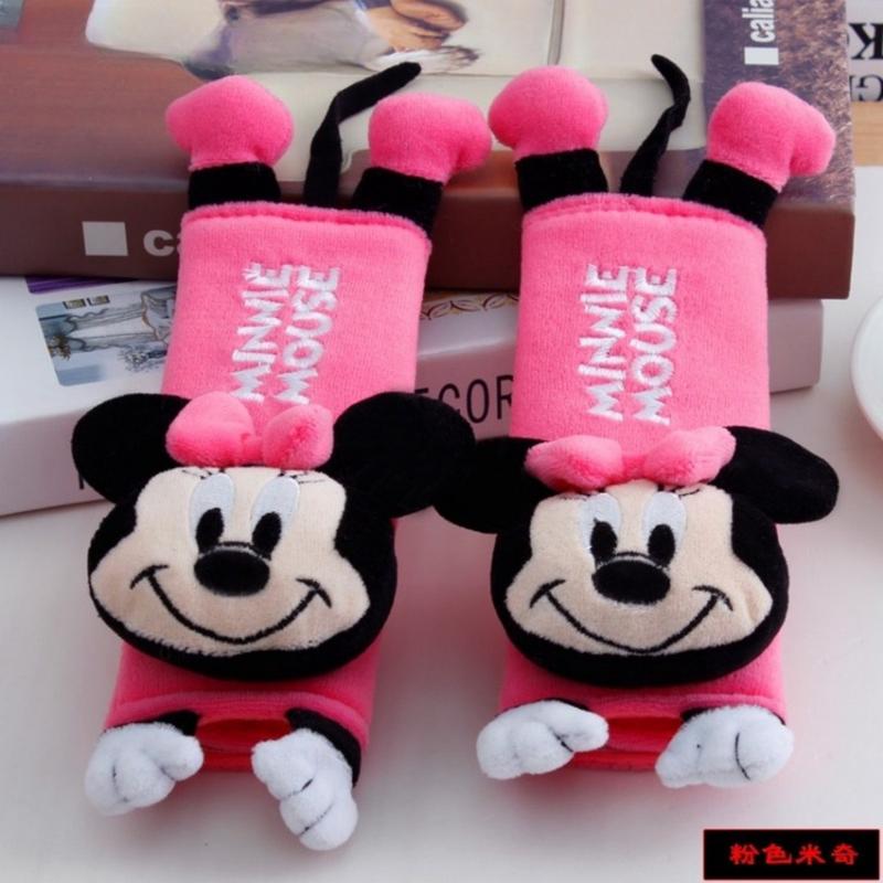 Đệm Ghế Ô Tô Hoạt Hình, 2 Chiếc, Thiết Kế Hello Kitty, Người Nhện, Người Dơi, Đội Trưởng Mỹ, Doraemon, Dễ Thương, Bọc Vai, Cho Trẻ Em Và Xe Đẩy Em Bé 6