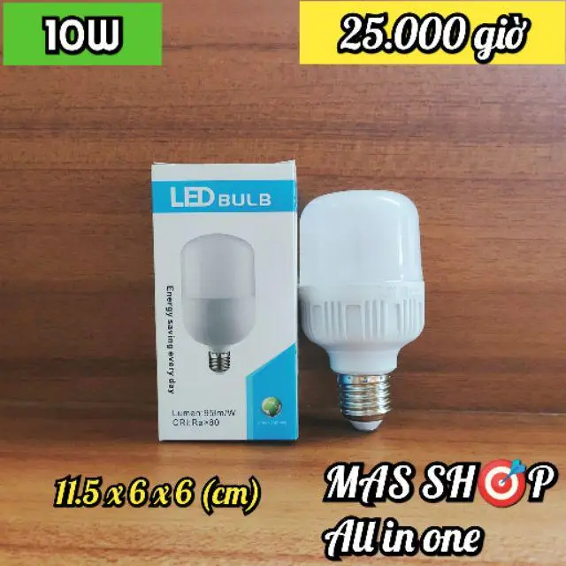 Bóng đèn LED trụ 5W - 10W - 15W - 20W - 30W / SIÊU TIẾT KIỆM 5