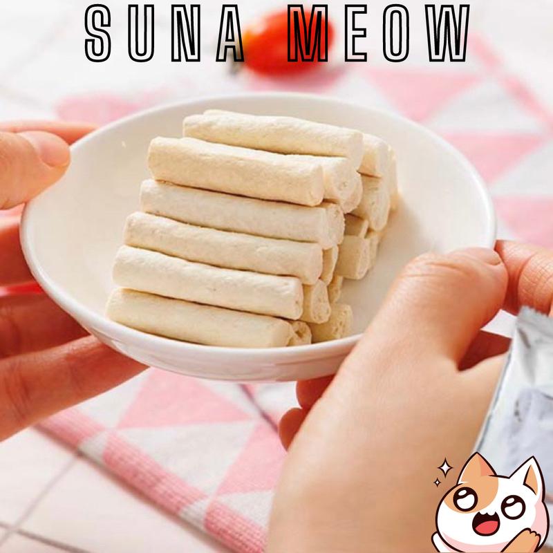  Suna Meow Plus - Phô Mai Sữa Dê Cho Mèo - Giúp Mèo Mau Béo 