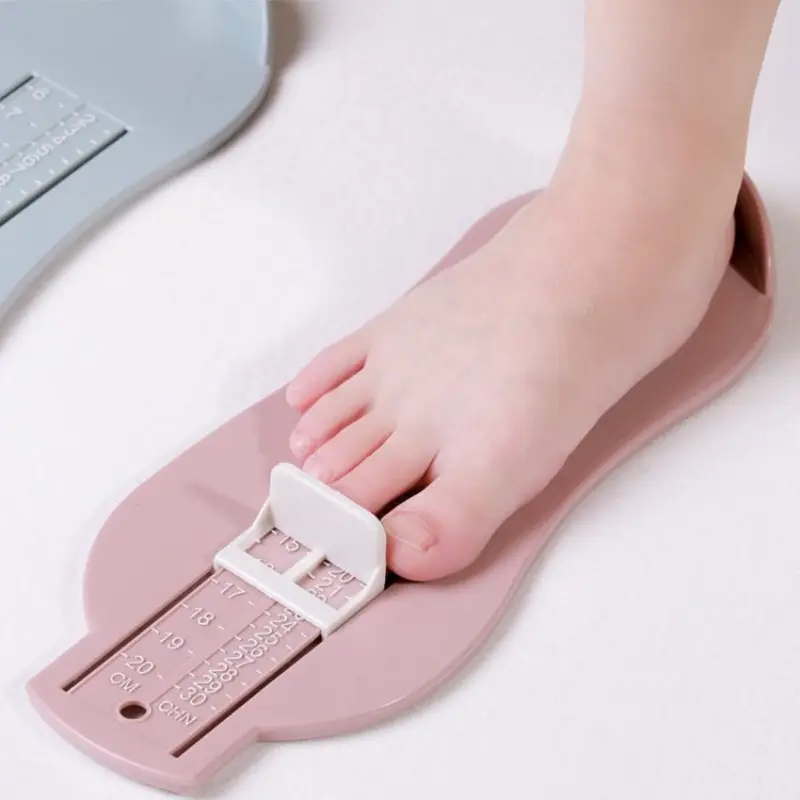 Máy đo chiều dài giày, để đo chiều dài bàn chân của em bé, Cỡ giày