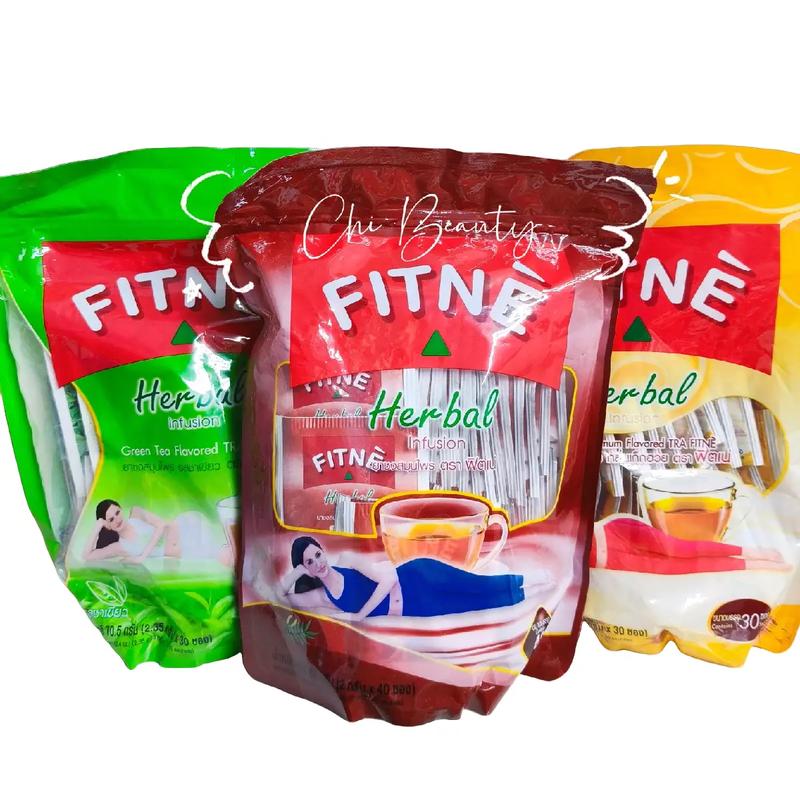 Trà Fitne Harbal Thái Lan Đủ Màu - Thanh Nhiệt - Detox - Dạng Túi Lọc - Chuẩn Chi Beauty Tea Nước Trà Chè