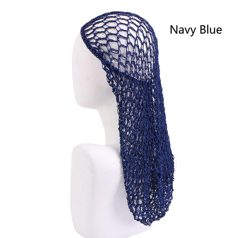 Product Introduction of Women Hand Crochet Hair Woven Hair Net Hair Cap Night Sleep Cap Wig Protective 41