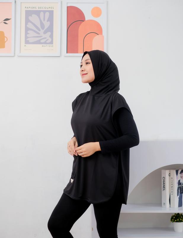 Adhisti - Rompi Hijab Olahraga Wanita Instan - Vest Hijab Sporty Olahraga Wanita 8