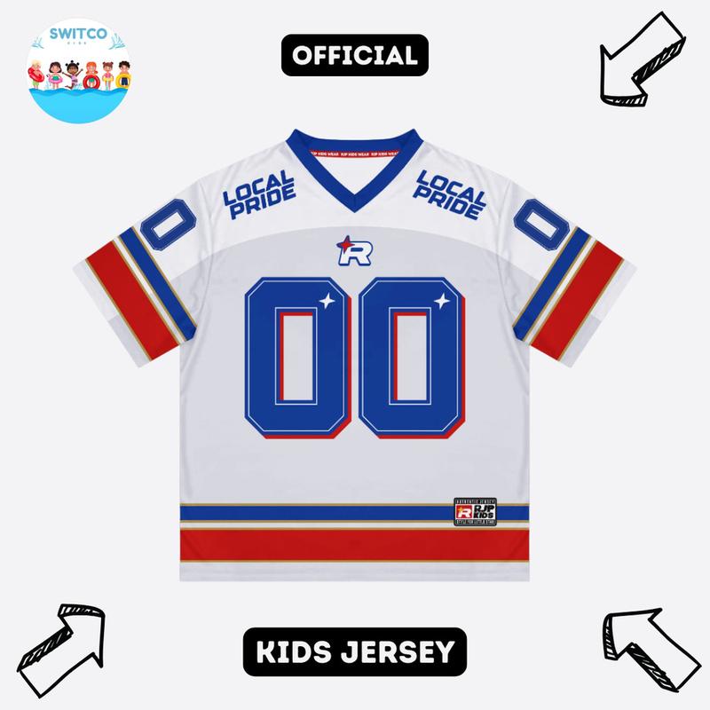 SWITCO | Kaos Jersey Anak Number 99 Laki Laki Bahan DryFit Brazil Full Printing Casual Rugby Retro Streetwear Vintage Hockey Perempuan 8